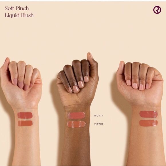 Rare Beauty Liquid Cream Blush Virtue Full Size - Picture 4 of 5